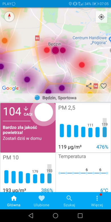 Smog na Śląsku - 18 grudnia 2019 [ZDJĘCIA]