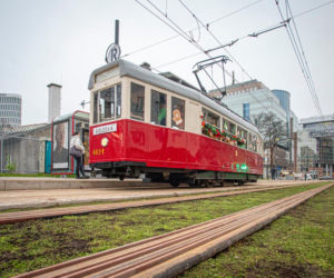 Tramwaj na Rakowieckiej