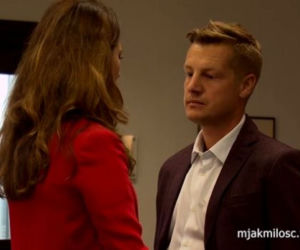 M jak miłość odcinek 1342, Paweł (Rafał Mroczek), Teresa (Joanna Sydor)