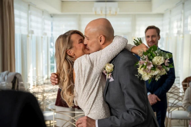 Na dobre i na złe odc. 988. Agata Woźnicka (Emilia Komarnicka), Rafał Konica (Robert Koszucki)