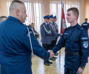 Młodzi policjanci złożyli w Bydgoszczy ślubowanie