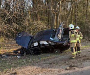 Poważny wypadek w gminie Serokomla. Na miejscu lądował helikopter LPR!