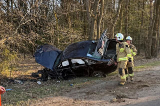 Poważny wypadek w gminie Serokomla. Na miejscu lądował helikopter LPR!