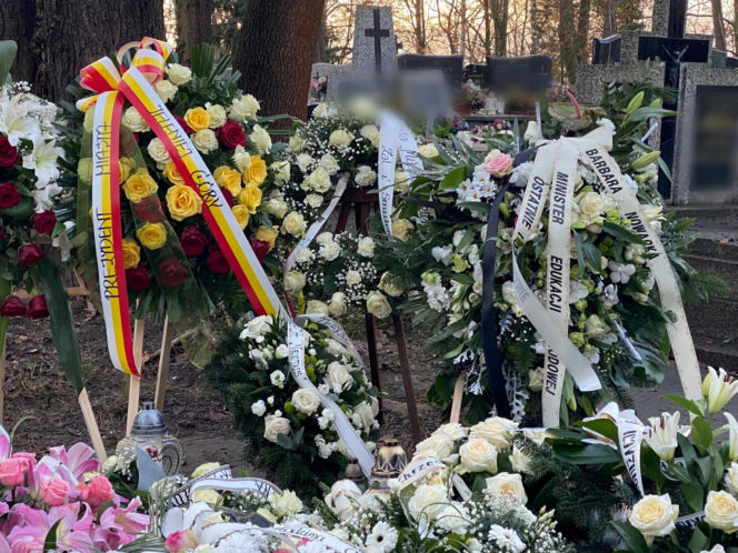 Grób zamordowanej Danusi