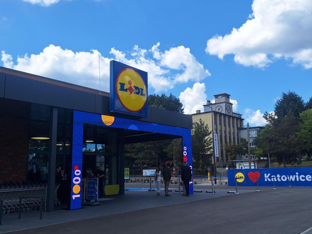 1000 Lidl w Polsce został otwarty w Katowicach