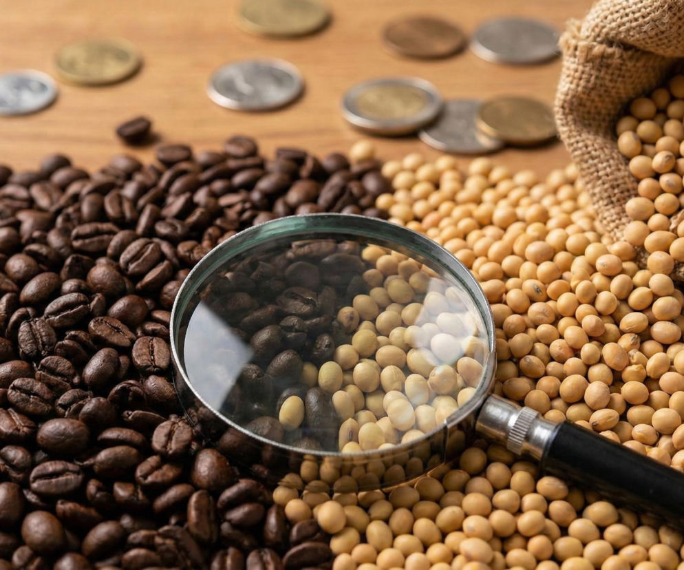 Ekonomia fałszerstwa: analiza wykorzystania soi w obrocie podrabianą kawą