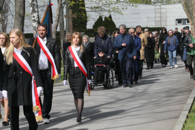 Pogrzeb Wiesława Myśliwskiego