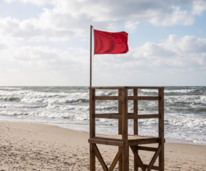 Sinice Chłopy 18.07. Czy w Chłopach można się dzisiaj kąpać? Flaga, warunki pogodowe