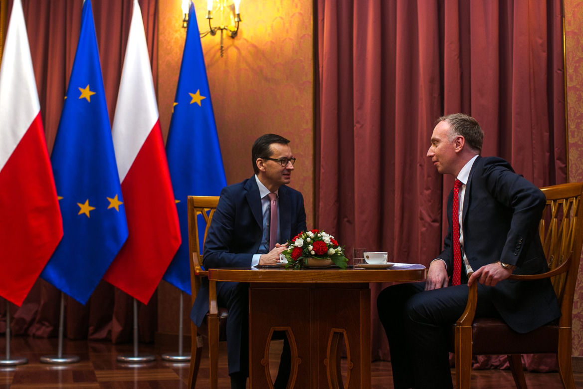  Wywiad redaktora naczelnego Super Expressu Grzegorza Zasępy z premierem Mateuszem Morawieckim 