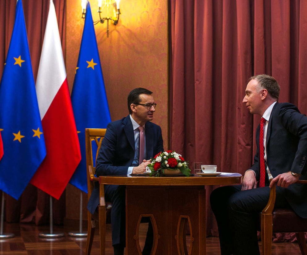  Wywiad redaktora naczelnego Super Expressu Grzegorza Zasępy z premierem Mateuszem Morawieckim 