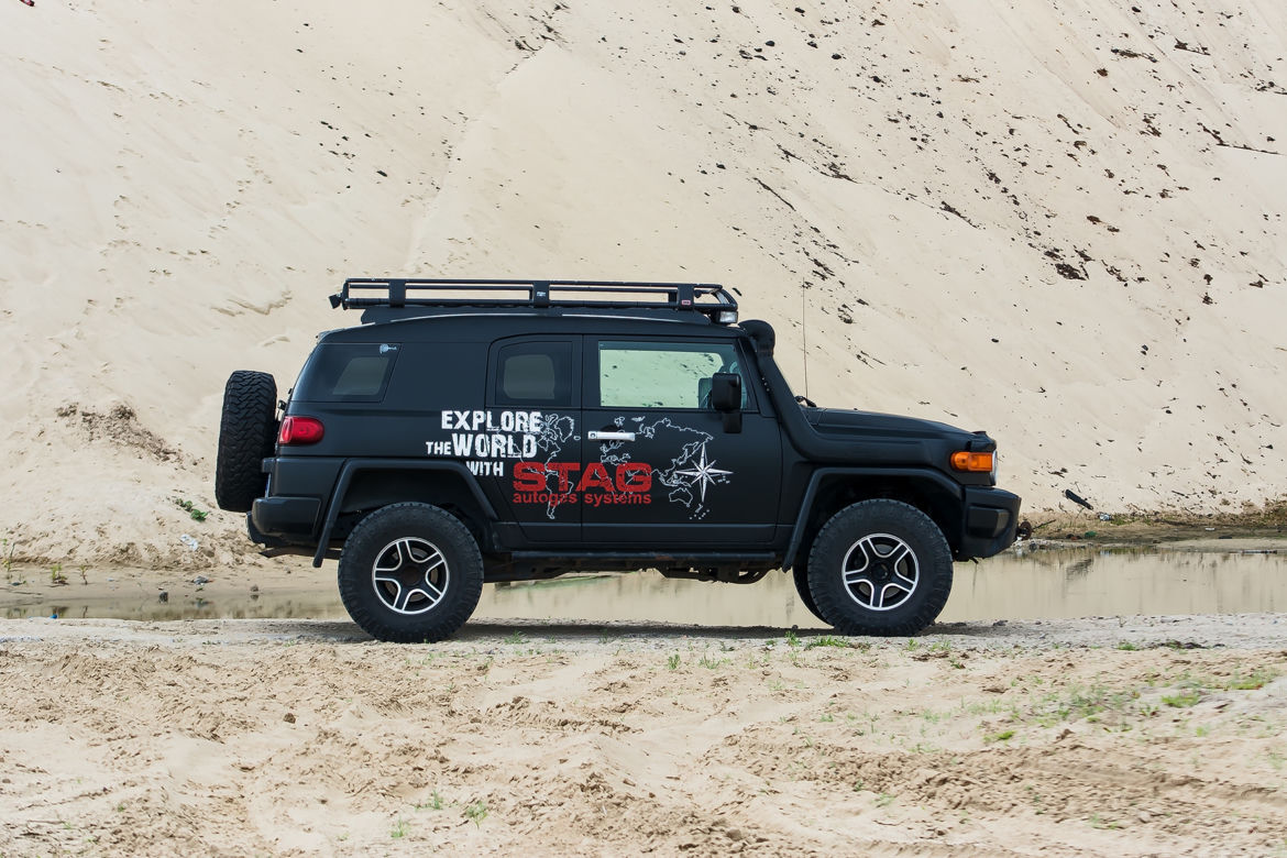 Toyota FJ Cruiser 4.0 V6 z instalacją CNG