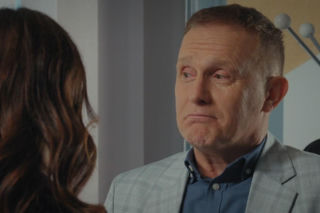 M jak miłość odc. 1926. Joanna (Dominika Sakowicz), Artur Rogowski (Robert Moskwa)