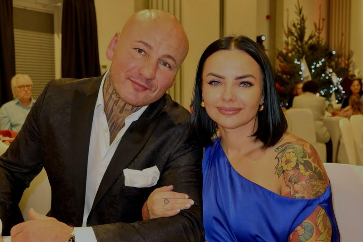 Artur Szpilka z ukochaną Kamilą Wybrańczyk