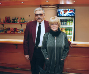 Maria Czubaszek i jej mąż Wojciech Karolak