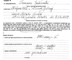 4 Oświadczenie majątkowe wiceprezydenta Ireneusza Jabłońskiego