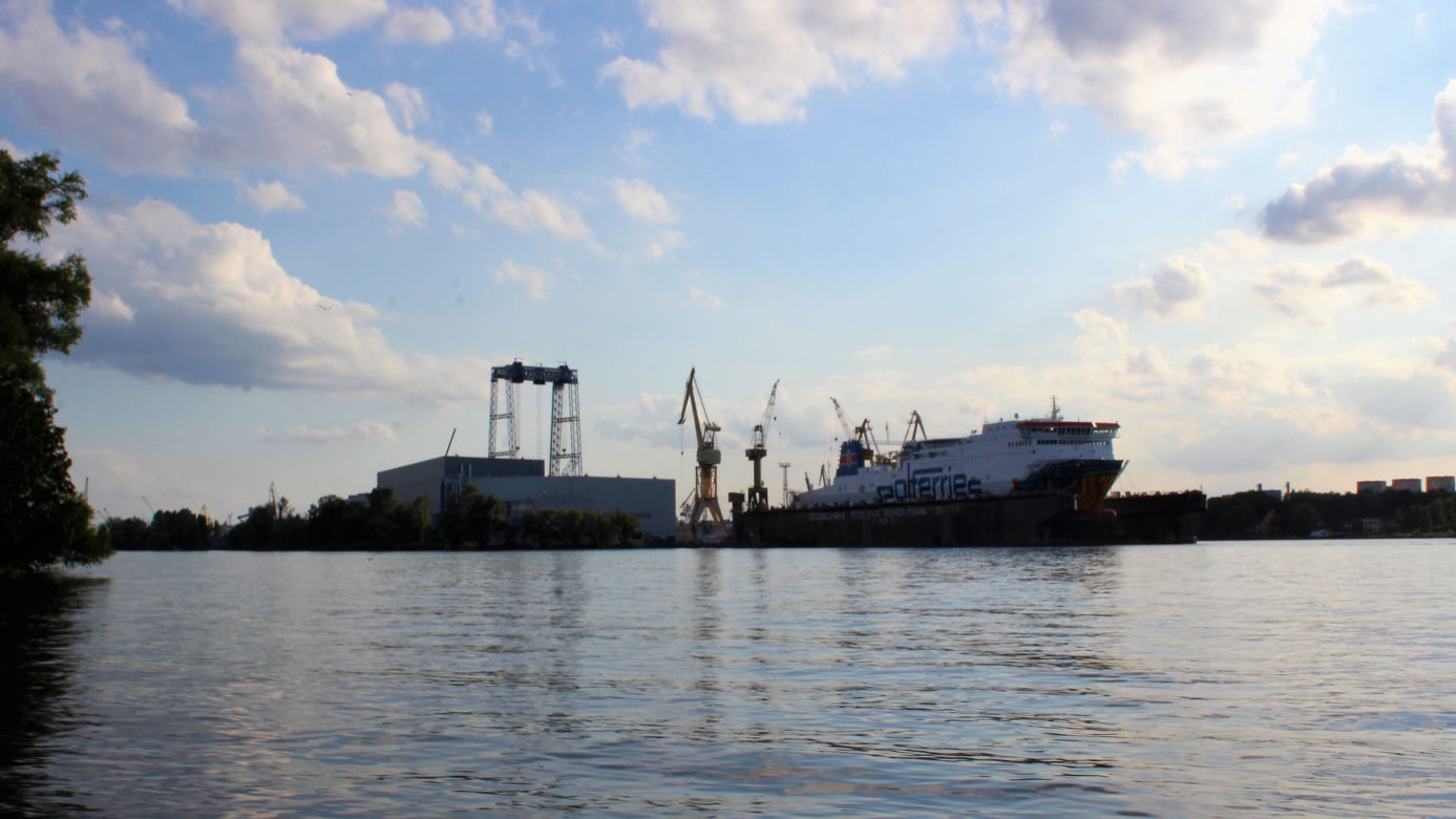Szczecin od strony wody
