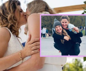 Anna Kaczmar z żoną - Anną Turowską