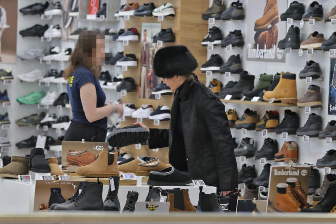 Joanna Racewicz na zakupach