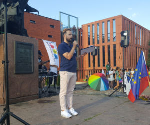 Bydgoszcz solidarna z Białymstokiem. - Każdy ma prawo do miłości i szacunku! [ZDJĘCIA] 