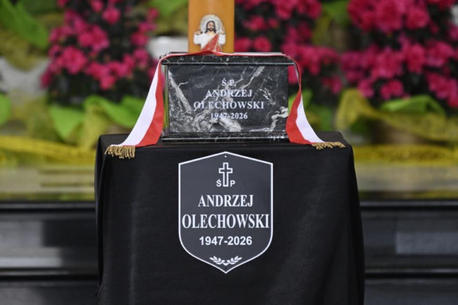 Pogrzeb Andrzeja Olechowskiego