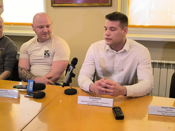 Konferencja prasowa w sprawie Agro Rydzyna