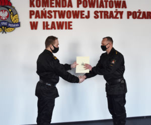 Kolejne zmiany kadrowe w Iławskiej straży pożarnej