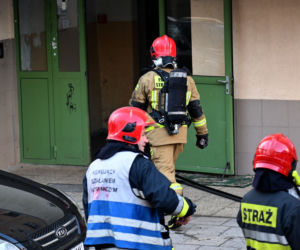 Tragiczny pożar na ul. Wiosny Ludów. Nie żyje jedna osoba