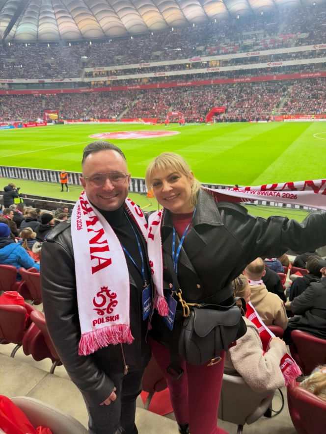 Znane osoby na meczu Polska - Albania w barażach o awans na Mistrzostwa Świata. Zobacz zdjęcia