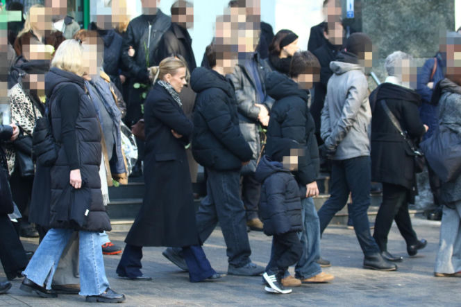 Pogrzeb Mirosława Krawczyka w Gdańsku: Aneta Zając i Mikołaj Krawczyk