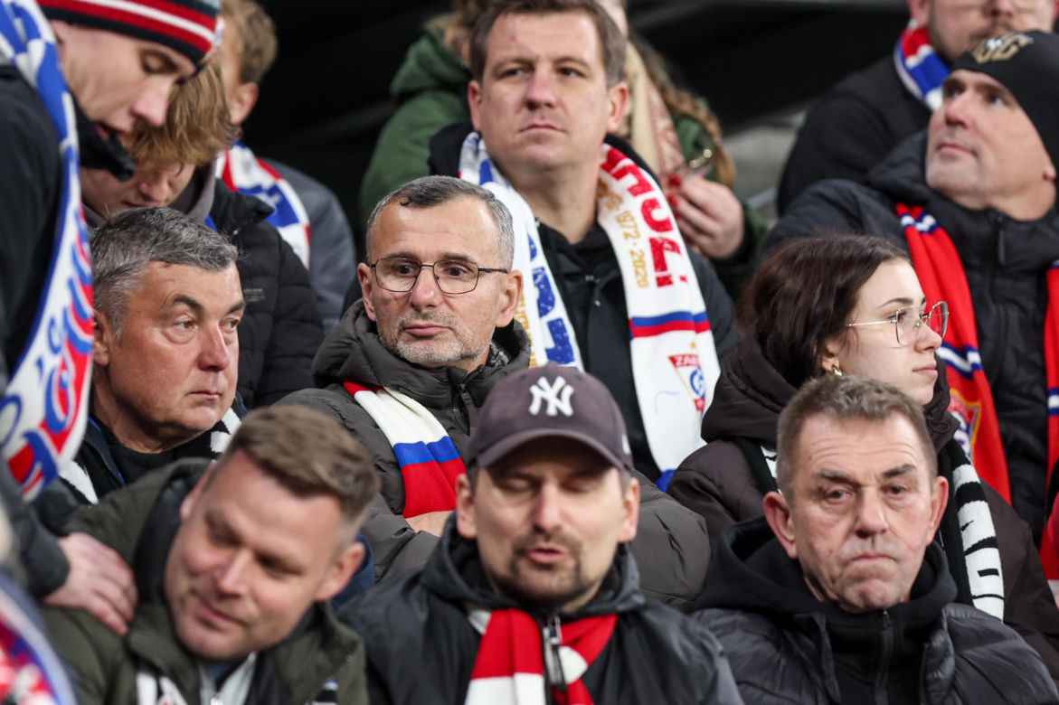 Górnik Zabrze - Legia Warszawa: Zdjęcia kibiców i zawodników z hitu 13. kolejki PKO BP Ekstraklasy