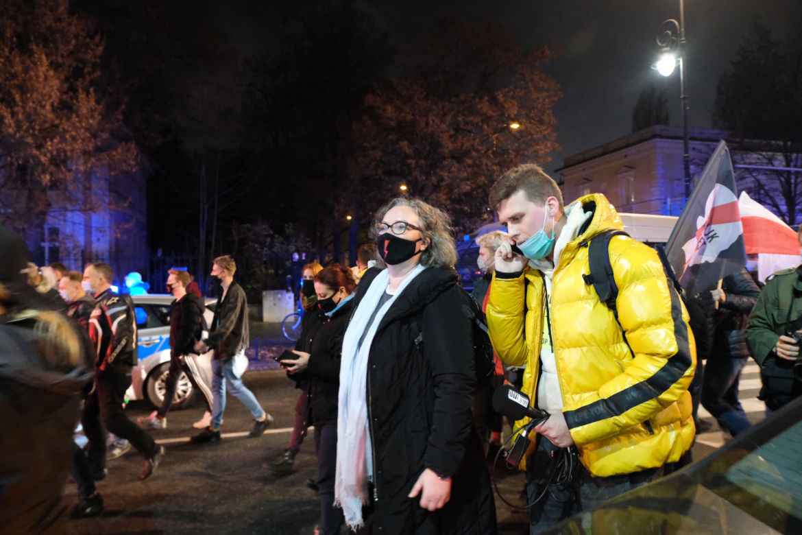 Blokada Sejmu przez Ogólnopolski Strajk Kobiet