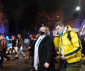 Blokada Sejmu przez Ogólnopolski Strajk Kobiet