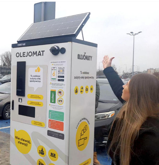 Pierwszy olejmat w Warszawie