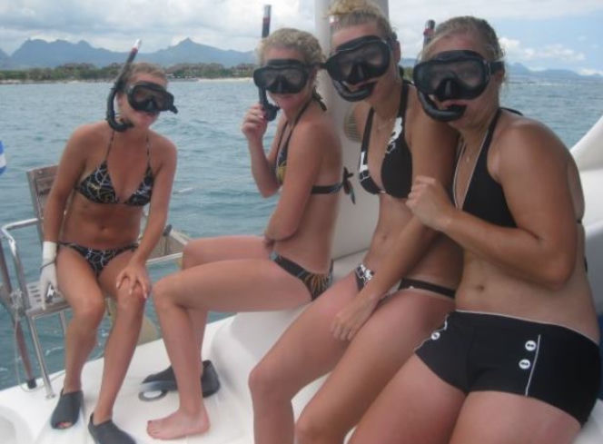 Andżelika Kerber, Agnieszka Radwańska, Karolina Woźniacka, Urszula Radwańska