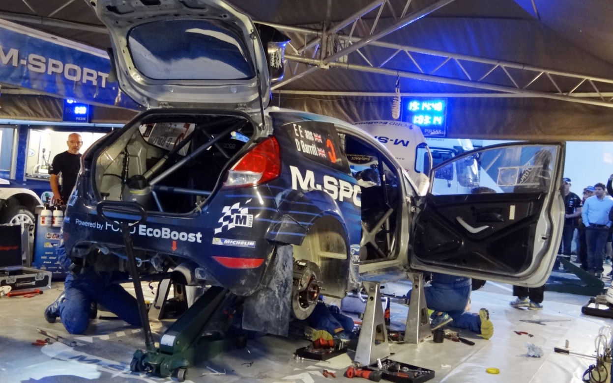 Strefa serwisowa, WRC, World Rally Championship, rajdy