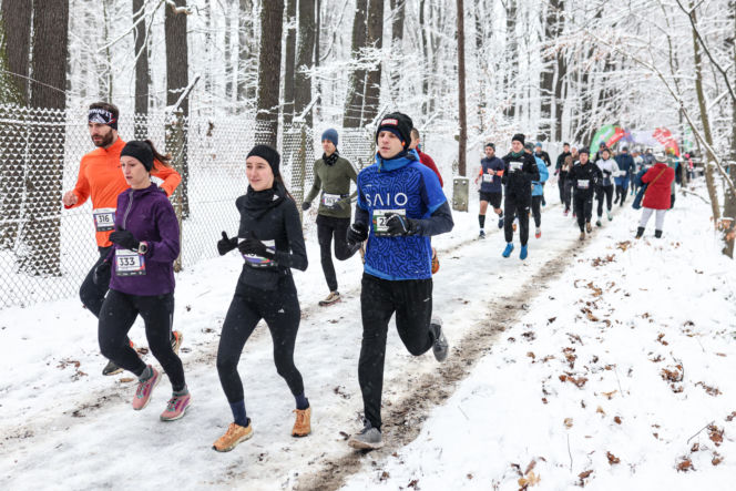 Za nami kolejny bieg z cyklu City Trail w Katowicach w pięknej, zimowej aurze