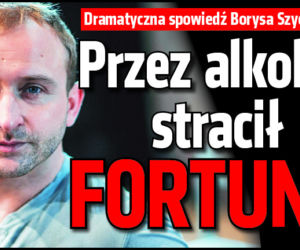 Przez alkohol stracił fortunę