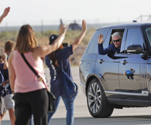 Miliarder Richard Branson poleciał w kosmos 