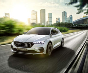 Skoda Vision RS - następca Rapida na Paris Motor Show 2018