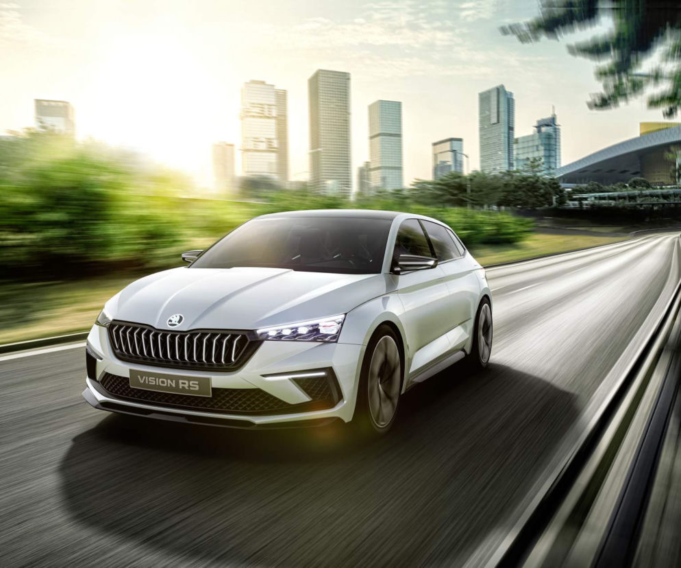 Skoda Vision RS - następca Rapida na Paris Motor Show 2018
