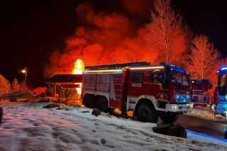 Pożar w hotelu w Małopolsce. Ogień wybuchł w trakcie wesela, są poszkodowani