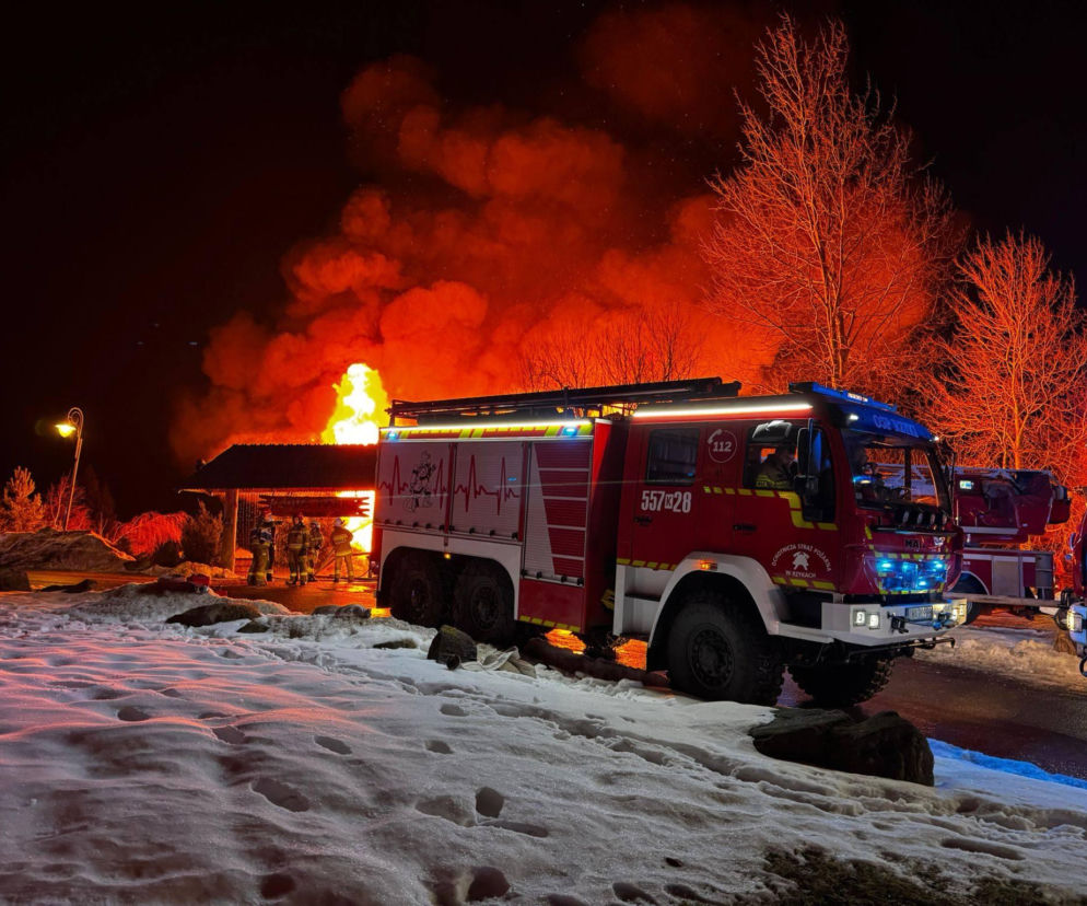 Wesele trwało w najlepsze, aż tu nagle... Ewakuacja gości. Są poszkodowani