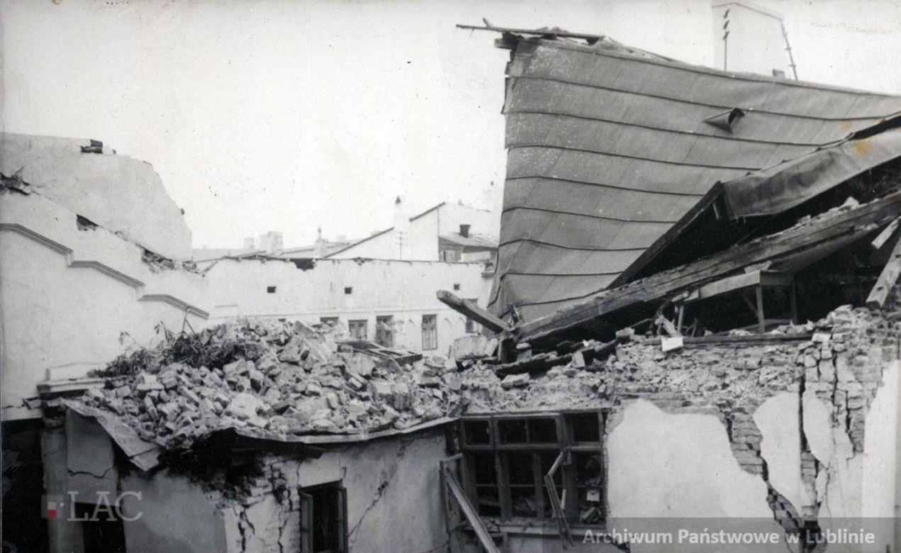 Tak wyglądał Lublin po bombardowaniu. Ogrom zniszczeń był niewyobrażalny! Zobacz zdjęcia