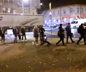 Mieszkańcy nadal protestują - Strajk Kobiet w Iławie (9.11)
