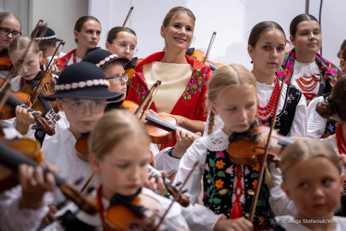 Marta Nawrocka na rocznicy zaprzysiężenia męża