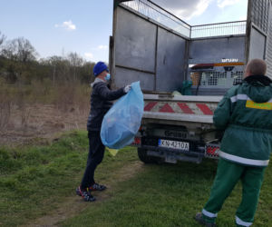 Sądeczanie sprzatali brzegi Kamienicy