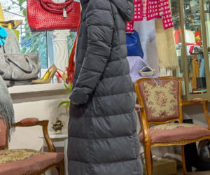 Barbara Bursztynowicz ubiera się w komisie