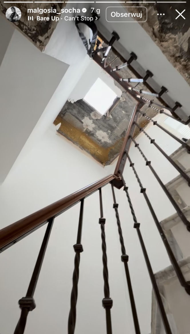 Małgorzata Socha remontuje dom