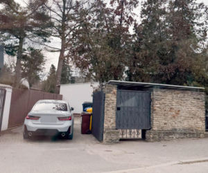 Marcin Mroczek z dziewczyną w cukierni