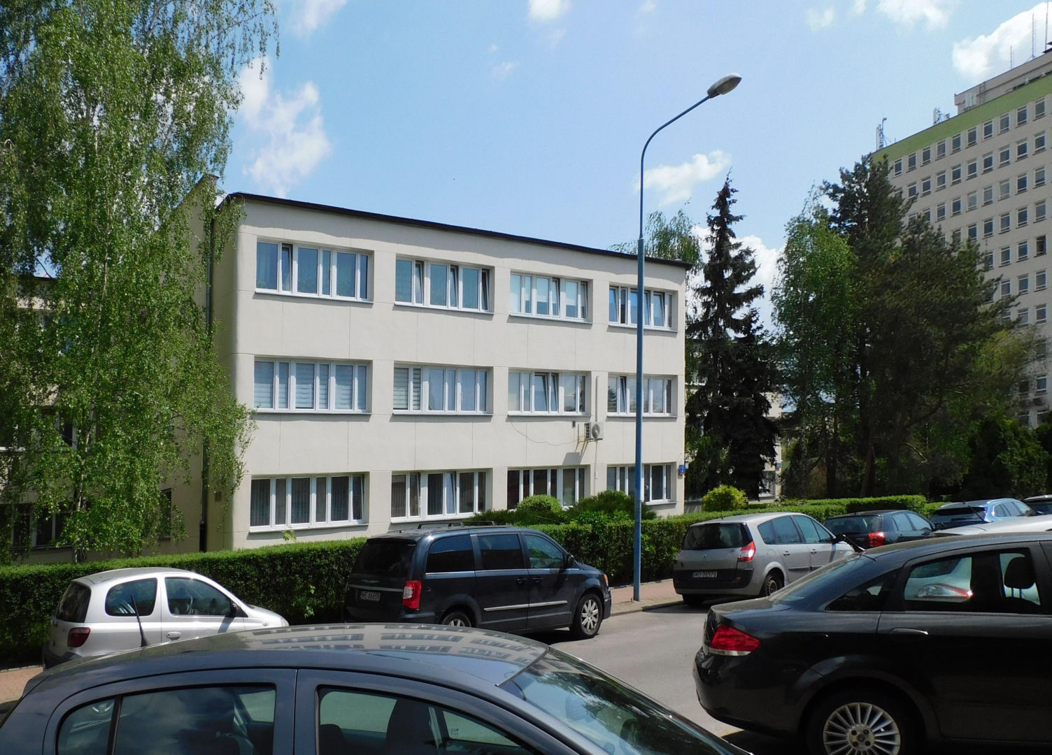 Zabudowa ul. Wiślickiej w Warszawie